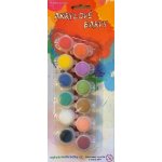 akrylové barvy 12ks se štětcem na kartě 11x26,5cm – Sleviste.cz