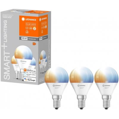 Ledvance Chytrá žárovka SMART+ WiFi Mini Bulb Tunable White 5W E14 3ks