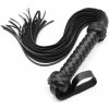 SM, BDSM, fetiš LateToBed BDSM Line Barbed Flogger 50 cm Black