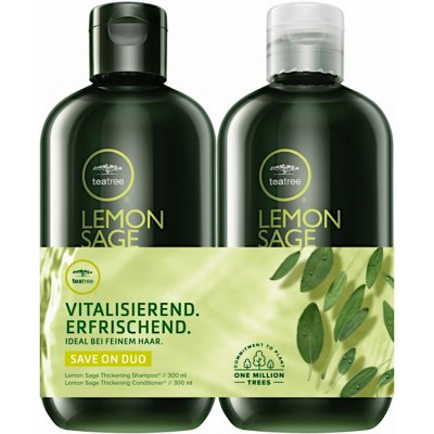Paul Mitchell Summer Duo Tea Tree Lemon Sage Shampoo 300 ml + Conditioner 300 ml dárková sada – Hledejceny.cz