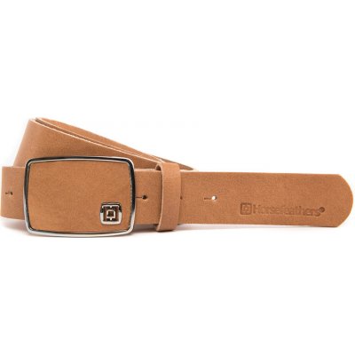 Horsefeathers FRED LEATHER belt TOBACCO