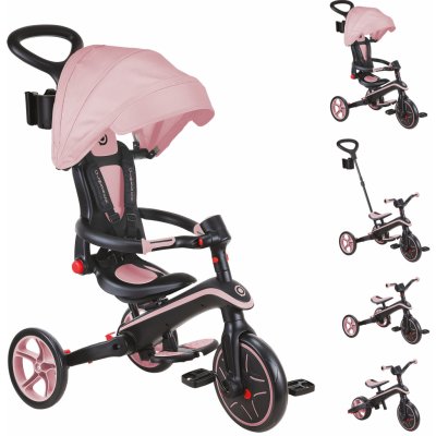 Globber skládací 4v1 Deep Pastel Pink – Zboží Dáma