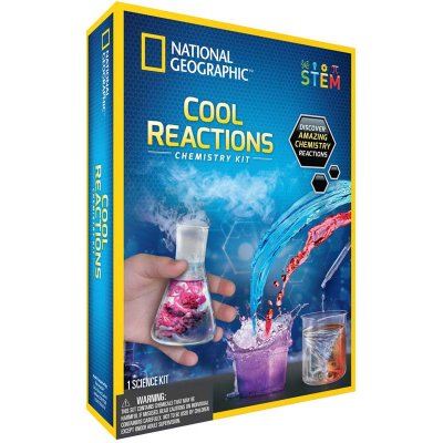 National Geographic Cool Reactions Chemistry Kit – Zboží Mobilmania