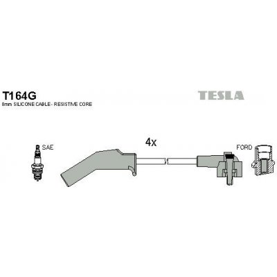 Sada kabelů pro zapalování TESLA T164G – Hledejceny.cz