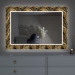 Artalo LED zrcadlo s dekorem D2 50 x 50 cm – Hledejceny.cz