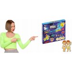 Amos Barvy na sklo sada 10 barev 10,5 ml + 12 sklíček ZVĚROKRUH 6419 – Zboží Dáma