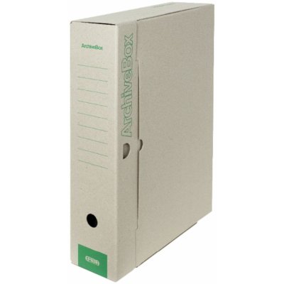 Emba Archivační krabice - přírodní, 10 x 44,5 x 31 cm, 1 ks – Zboží Mobilmania