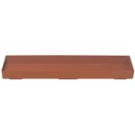 Prosperplast Miska pod truhlík agro 34 x 12,5 x 3 cm terakota – Zboží Dáma