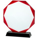 Skleněná plaketa – Zboží Dáma