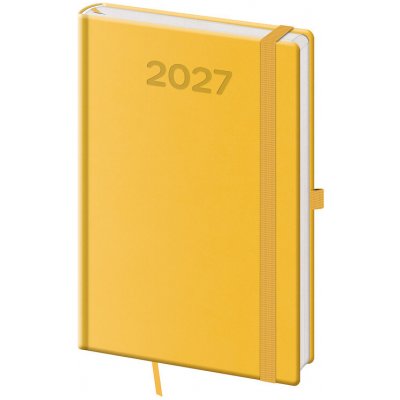 Print Pop A5 Týdenní 2027 žlutý – Zboží Živě