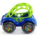 Oball hračka autíčko rattle and roll modré – Zboží Mobilmania