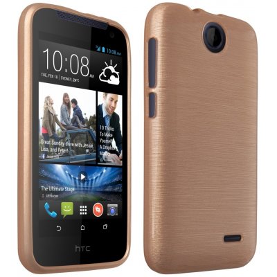 Pouzdro JELLY Case Metalic HTC Desire 310 Zlaté – Zboží Mobilmania