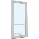 Kömmerling balkonové dveře 70 AD OS s příčkou levé bílá 90 x 230 cm jednostranná klika + madýlko + PVC rám – Hledejceny.cz