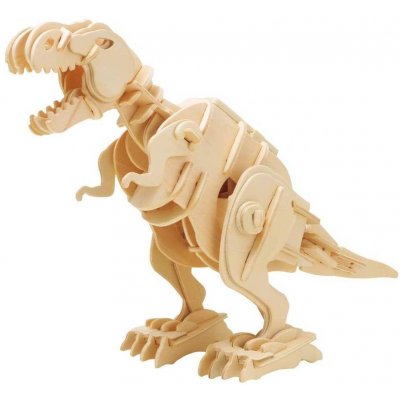 Robotime 3D puzzle Tyrannosaurus Rex chodící se zvuky 85 ks – Zbozi.Blesk.cz