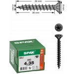 Šrouby do dřeva Spax 4 x 35 mm, 200 ks – Hledejceny.cz
