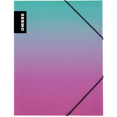 Oxybag Sloha s gumou A4 PP OMBRE růžová – Zboží Živě