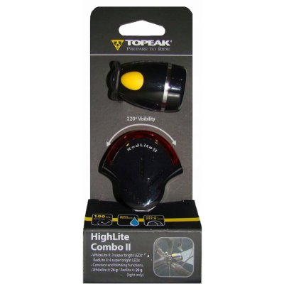 Topeak High Lite Combo II set černé – Zboží Dáma