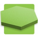 Akustický panel šestiúhelník jasnozelený 50x50 cm tloušťka 5cm hexagon – Hledejceny.cz