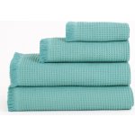 MKLuzkoviny Vaflový ručník 50 × 100 cm Florencia mořská modrá – Zboží Mobilmania