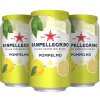 Voda Sanpellegrino Pompelmo grapefruit plech 24 x 330 ml