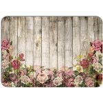 PokojovaDekorace.cz prostírání 501 Dřevo s květy růže 43x30cm – Zboží Mobilmania