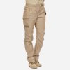 Dámské sportovní kalhoty Forclaz dámské turistické kalhoty s UV ochranou Desert 900 béžové