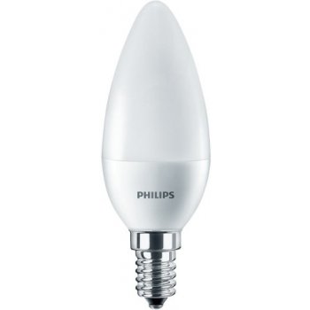 Philips LED žárovka E14 7W 60W studená bílá 6500K , svíčka