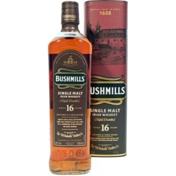 Bushmills 16y 40% 0,7 l (tuba)