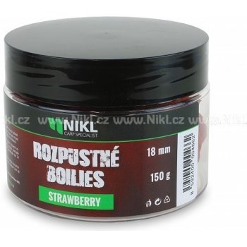 Karel Nikl Rozpustné Boilies Strawberry 150g 24mm