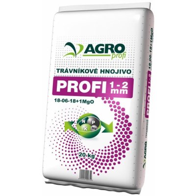 AGRO PROFI Trávníkové hnojivo mini 18-06-18+1MgO 20 kg – Zbozi.Blesk.cz