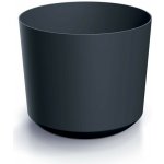 Prosperplast Plastový květináč TUBOS antracitový matný, 33,8 cm – Zboží Mobilmania