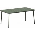 Kave Home Zivia 90 x 50 cm kovový zahradní stolek Zelený – Hledejceny.cz