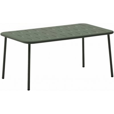 Kave Home Zivia 90 x 50 cm kovový zahradní stolek Zelený – Hledejceny.cz