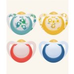 Nuk kaučuk šidítko Star Red – Zboží Dáma