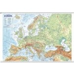 Evropa Evropa - obecně zeměpisná mapa, office, nástěnná, 1 : 4 500 000 – Sleviste.cz