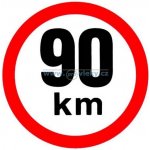 Tanatech Samolepka rychlosti 90 km – Hledejceny.cz