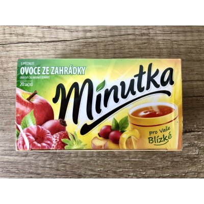 Mokate Minutka ovocný čaj Ovoce ze zahrádky 20 x 2 g – Zboží Mobilmania