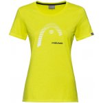 HEAD Club Lara T-Shirt Women Yellow – Hledejceny.cz