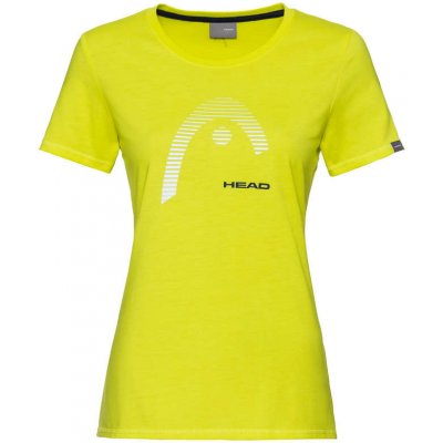 HEAD Club Lara T-Shirt Women Yellow – Hledejceny.cz