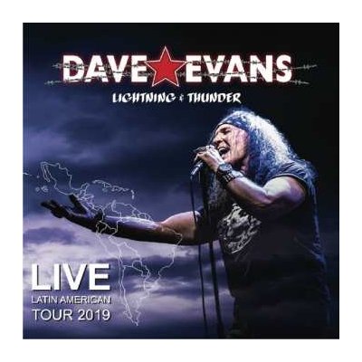 Dave Evans - Lightning & Thunder Live Latin American Tour 2019 CD – Zbozi.Blesk.cz