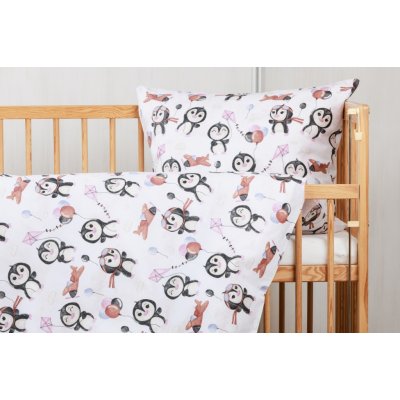 JAN peří povlečení Tučňáci 60 x 45 135 x 90 cm – Zboží Dáma