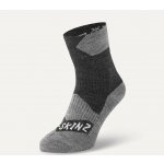 Sealskinz Nepromokavé ponožky WP All Weather Ankle černášedá – Hledejceny.cz