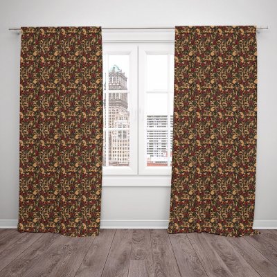 IMPAR Závěsy Skulls (Rozměr : 140x250, Materiál: Blackout) – Hledejceny.cz