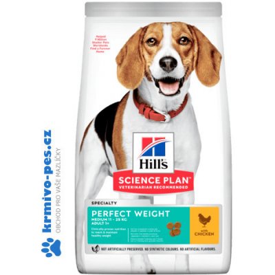 Hill’s Science Plan Perf.Weight Adult Medium Chicken 12 kg – Hledejceny.cz