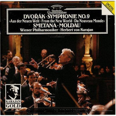 Herbert von Karajan, Vídenští filharmonici - Dvořák - Symphonie Nr. 9, Symfonie č. 9 Smetana - Die Moldau, Vltava CD