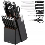 Klausberg KB 7985 Sada kuchyňských a steakových nožů v bloku – Zboží Dáma