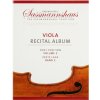 Noty a zpěvník Viola Recital Album 2 jednoduché přednesové skladby pro violu a klavír nebo dvě violy