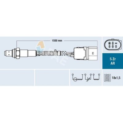 Lambda sonda FAE 75351 – Zbozi.Blesk.cz