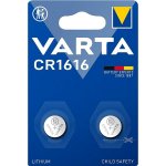 Varta CR 1616 2ks 6616101402 – Zboží Mobilmania