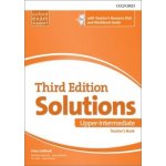 Maturita Solutions 3rd Edition Upper-intermediate Teacher´s book – Hledejceny.cz